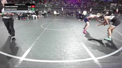 128 lbs Consi Of 16 #2 - Aidan Johnson, Gloucester City vs Corbin Booth, Ruthless WC