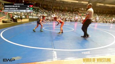 76 lbs Round Of 32 - Prentice Miller Jr., Bad Karma vs Jamie Arnold Jr, Contenders Wrestling Academy