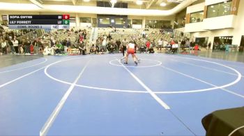 115 lbs Cons. Round 3 - Lily Forrett, Layton vs Sofia Gwynn, Mountain Ridge