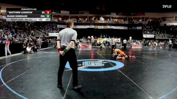 4A 127 lbs Champ. Round 1 - Manuel Maes, Taos vs David Prettyboy, Bloomfield