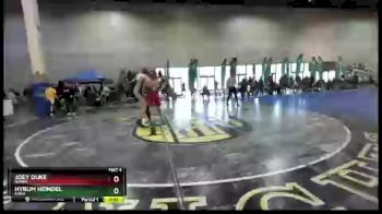 220 lbs Champ. Round 2 - Joey Duke, Nampa vs Hyrum Heindel, Kuna