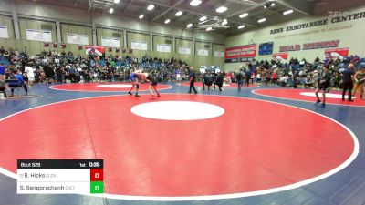 172 lbs Consi Of 16 #2 - Blake Hicks, Clovis West vs Steven Sengprachanh, Exeter