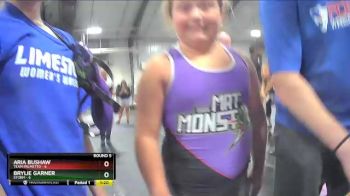 64 lbs Round 5 (6 Team) - Brylie Garner, Storm vs Aria Bushaw, Team Palmetto