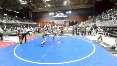 130 lbs Rr Rnd 4 - Logan Brome, Cowboy Kids vs Carston Bartlett, Rawlins WC