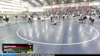 132 lbs Cons. Round 4 - Trevor Angus, Uintah vs Zack Butt, Ridgeline Wrestling