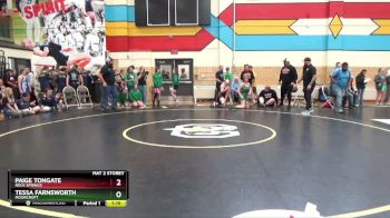 135 lbs Quarterfinal - Paige Tongate, Rock Springs vs Tessa Farnsworth, Moorcroft