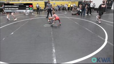 46 lbs Final - Greyson Summitt, Wolfpak Wrestling vs Zane Eichenauer, Cowboy Wrestling Club