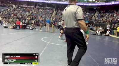 3A 132 lbs Semifinal - Jared Hutchins, Orange vs Bentley Sly, Stuart Cramer