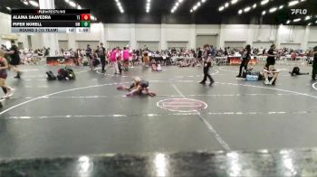 50 lbs Round 3 (10 Team) - Alaina Saavedra, Takedown Elite vs Piper Norell, Oklahoma Mafia