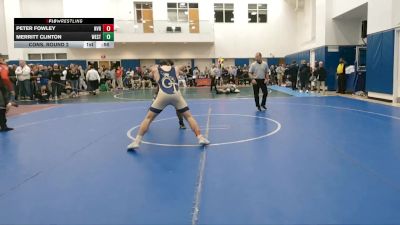 165 lbs Cons. Round 2 - Merritt Clinton, Westfield vs Peter Fowley, Northern Valley Regional - Old Tappan
