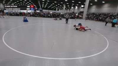 155 lbs Champ. Rd Of 32 - Claire Guydon, The Woodlands High School Wrestling vs Allison Garbacz, New Wave Wrestling Club