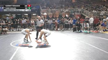 120 2A 3rd Place Match - Garrett Ferguson, Gulf Breeze vs Cash Cailliau, Jesuit