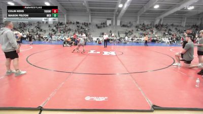 150 lbs Rr Rnd 1 - Colin Kehs, The Hunt Wrestling Club Black vs Mason Felton, Micky's Minions Blue