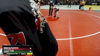 88 lbs Placement (4 Team) - Kohen Thier, Adrian vs Bode Hutchinson, Grand Rapids