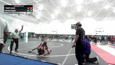 132 lbs Champ. Round 2 - Tripp Saire, Huntington Beach vs Victor Gomez, Pacific