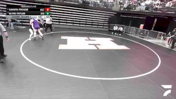 5A 155 lbs Champ. Round 1 - Dakota Frogge, Wasatch vs Elyse Ostler, Box Elder