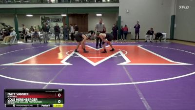 157 lbs Quarterfinal - Cole Hershberger, Benedictine College Preparatory School vs Matt VanSice, Gonzaga