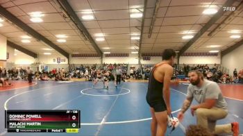 138 lbs Cons. Round 2 - Malachi Martin, Kelly Walsh vs Dominic Powell, Natrona County