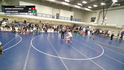 132 lbs Champ. Round 1 - Bryson Christenson, Ravage Wrestling Club vs Nash Nielsen, North Sevier Wolf Pack