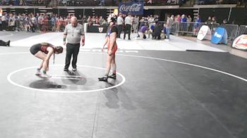 G 132 lbs Cons. Round 4 - Zaysea Dubois, North Vermilion Girls vs Ellena Bell, Fontainebleau Girls