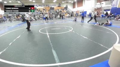 106 lbs 1st Place Match - Chris Qureshi, Fountain Valley vs Benicio Thome, Bishop Amat