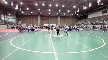 110 lbs Champ. Round 1 - Ella Costella, Harrah vs Killian Evans, Blue Springs South
