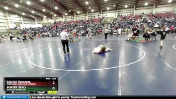 180 lbs Cons. Round 1 - Carter Percival, Sanderson Wrestling Academy vs Porter Sealy, Ridgeline Wrestling