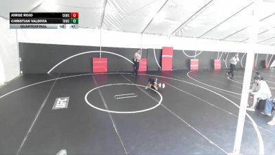 56 lbs Quarterfinal - Christian Valdivia, Total Kaos Wrestling Club vs Jorge Rojo, Cal Grapplers Wrestling Club