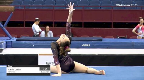Alexia Leake - Floor, Iron Cross - 2020 Metroplex Challenge