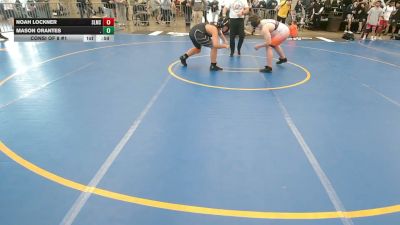 190-I lbs Consi Of 8 #2 - Noah Lockner, Southern Lehigh Middle School vs Mason Orantes, .