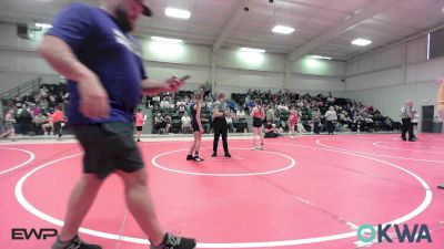 91 lbs Rr Rnd 3 - Kylie Stanhope, Sallisaw Takedown Club vs Blair Barnes, Vian Wrestling Club