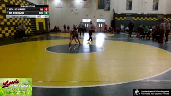 126 lbs Cons. Round 1 - Tia Degrazio, North Hunterdon vs Mollie Kumpf, Voorhees (Glen Gardner)