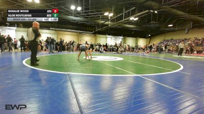 75 lbs Rr Rnd 1 - Rosalie Wood, Apex vs Kloe Routledge, Husky Wrestling Club