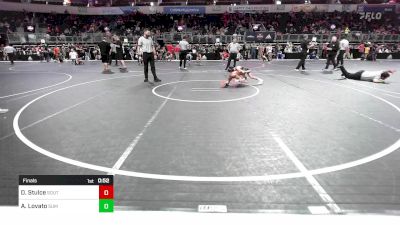 60 lbs Final - Degan Stulce, Southern Illinois Bulldog WC vs Anthony Lovato, Summit Wrestling Academy-Minnesota