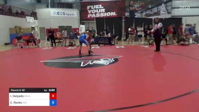 65 kg Round Of 32 - Isaiah Delgado, Brunson UVRTC vs Cayden Rooks, Indiana RTC
