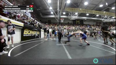 92 lbs Rr Rnd 3 - Matthew Aaron, Noble Takedown Club vs Bryston Morrison, D3 Wrestling Cluib
