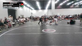 126 lbs Round 3 (6 Team) - Samuel Comes, MF Dynasty vs Cohen Hargrove, Circle Training Center