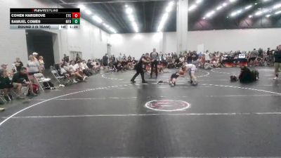 126 lbs Round 3 (6 Team) - Samuel Comes, MF Dynasty vs Cohen Hargrove, Circle Training Center
