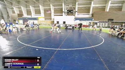 190 lbs Round 2 (6 Team) - Kohen Rilley, Montana vs Corbyn Schumack, Oregon