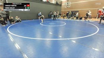 80 lbs 5th Place Match - Paisley Martin, All In Wrestling Academy vs Emma Kelley, Shootbox Rigby