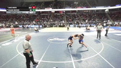 I-138 lbs Quarterfinal - Caleb Brown, Monroe-Woodbury vs Jake Nieto, Massapequa
