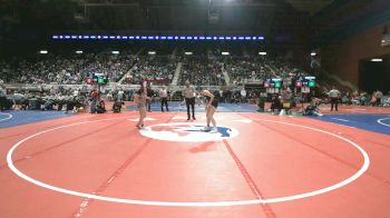 130 lbs Cons. Round 2 - Lina Rodriguez, Central vs Alyssa Hoffman, Burns/Pine Bluffs