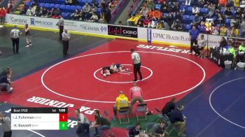 89 lbs Semifinal - Jax Fuhrman, Dover vs Keegan Bassett, Bishop McCort