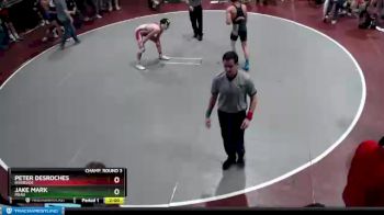 138 lbs Champ. Round 3 - Peter Desroches, Riverside vs Jake Mark, Mead
