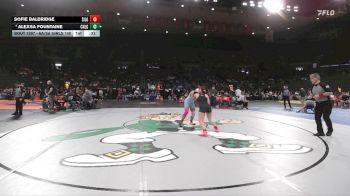 6A/5A Girls 140 Cons. Round 3 - Alexsa Fountaine, Centennial Girls vs Sofie Baldridge, Silverton Girls