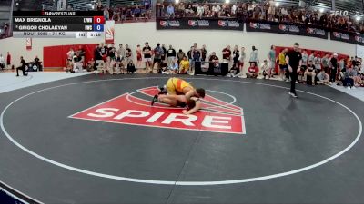 74 kg Champ. Round 4 - Max Brignola, Lehigh Valley Wrestling RTC vs Grigor Cholakyan, Berberyan Wrestling Club