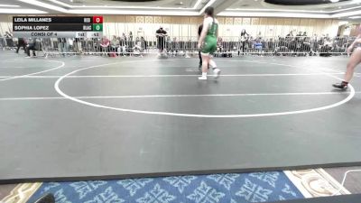 165 lbs Consi Of 4 - Leila Millanes, Red Mountain WC vs Sophia Lopez, Blackwatch