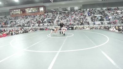 55 kg Quarters - Everest Leydecker, Thorobred/NYAC vs Leiannah Landreth, Tiger Den Wrestling Club