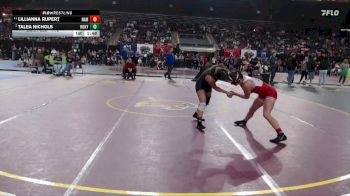 110 lbs Quarterfinal - Talea Nichols, Rocky Mountain vs Lillianna Rupert, Nampa