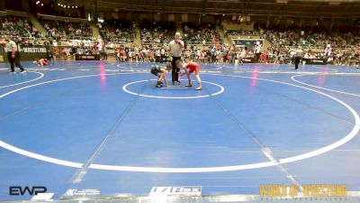 73 lbs Round Of 16 - Logan Dodge, Michigan Premier Wrestling Club vs Harrison Corbin, Immortal Athletics WC